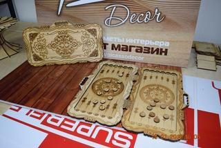 Интересный макет Векторный макет Nardy для лазерной резки