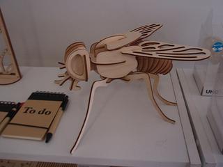 Интересный макет Деревянная модель хобби 3D Летающий объект для лазерной резки