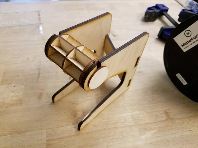 Макет Держатель для катушки 3D-принтера макет для лазерной резки — изображение 5