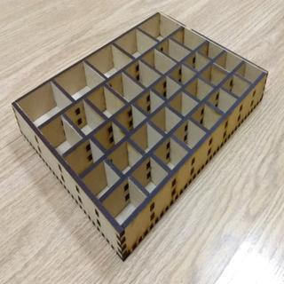 Интересный макет Коробка для хранения электронных компонентов макет для лазерной резки
