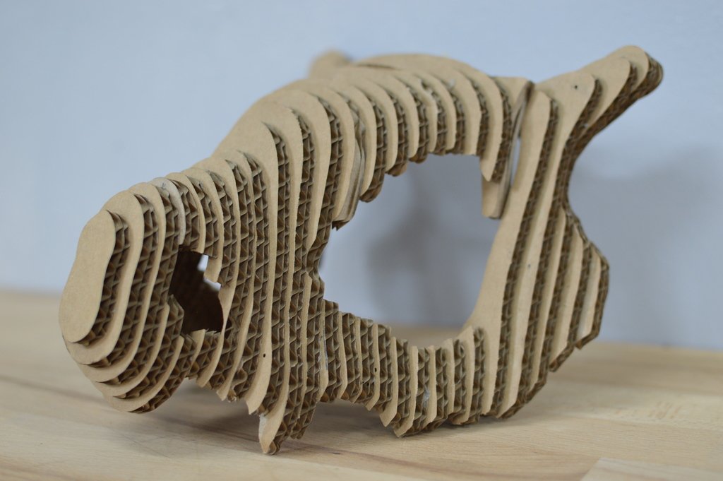 Макет Кубон макет для лазерной резки файл dxf