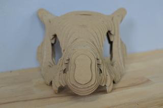 Интересный макет Кубон макет для лазерной резки файл dxf