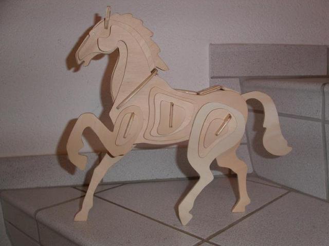 Макет Лошадь Чертёж для станка dxf-файл вариант 3