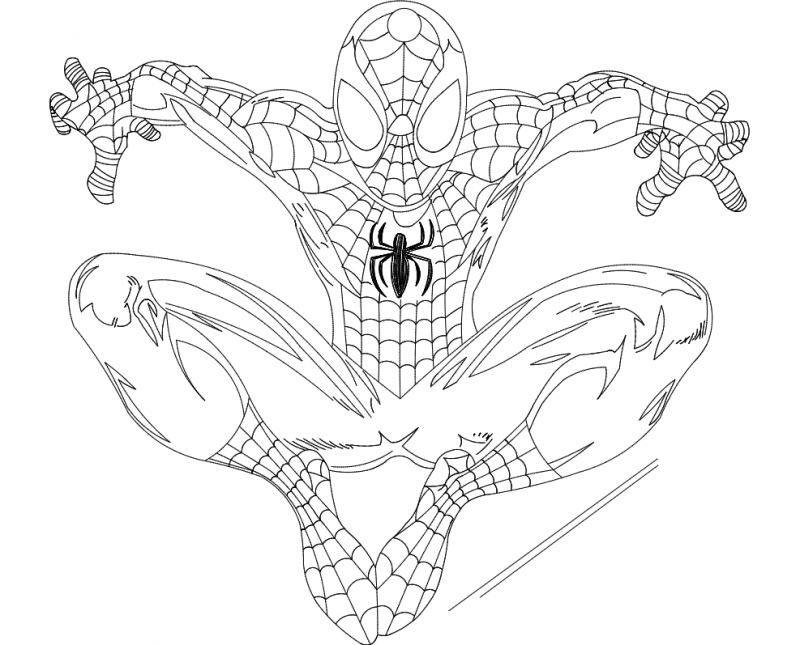 Макет Макет Человека-паука Spidey Spider-Man для лазерной резки DXF файл