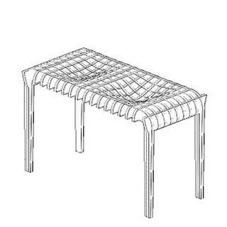 Интересный макет Макет для декора стола в формате dxf