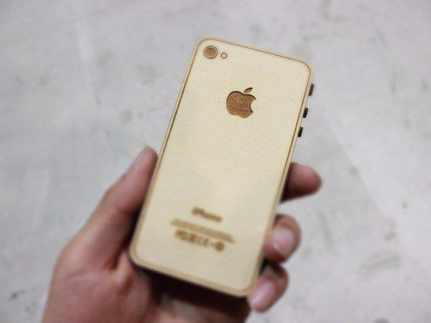 Макет Макет для лазерной гравировки iPhone для станка с ЧПУ — изображение 1