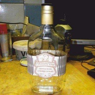 Макет Макет для лазерной резки деревянной винной этикетки — изображение 1