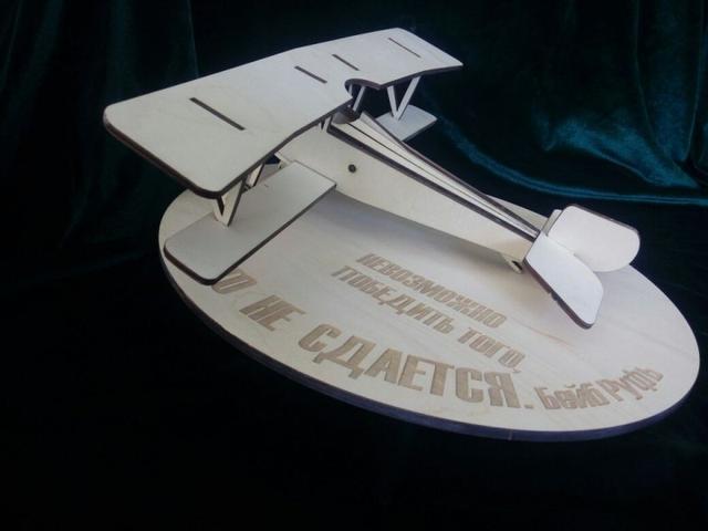 Макет Макет для лазерной резки самолёт Nieuport 17