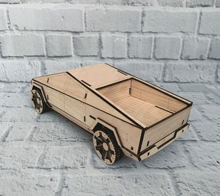 Интересный макет Макет для лазерной резки Tesla Cybertruck 3 мм