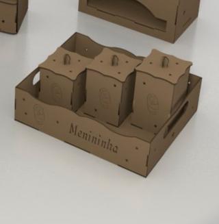 Интересный макет Макет игрушки-подноса для лазерной резки МДФ 3 мм