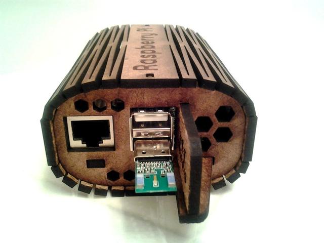 Макет Макет корпуса для Raspberry Pi для лазерной резки файл SVG — изображение 1