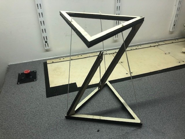 Макет Макет модели тенсегрити для лазерной резки файл dxf