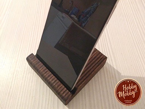 Макет Макет подставки для телефона в формате dxf