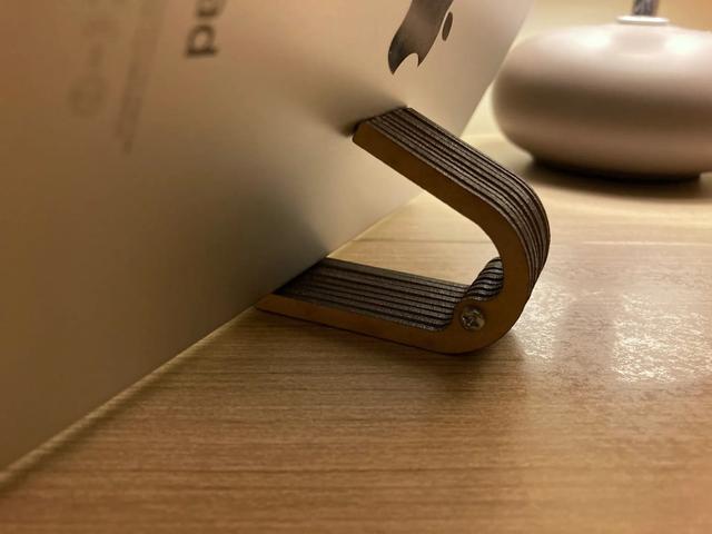 Макет Макет подставки для iPad из деревянной плиты для лазерной резки формат dxf — изображение 1