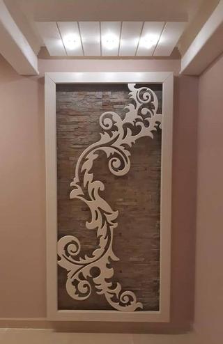 Интересный макет Макет цветка для стены в формате dxf