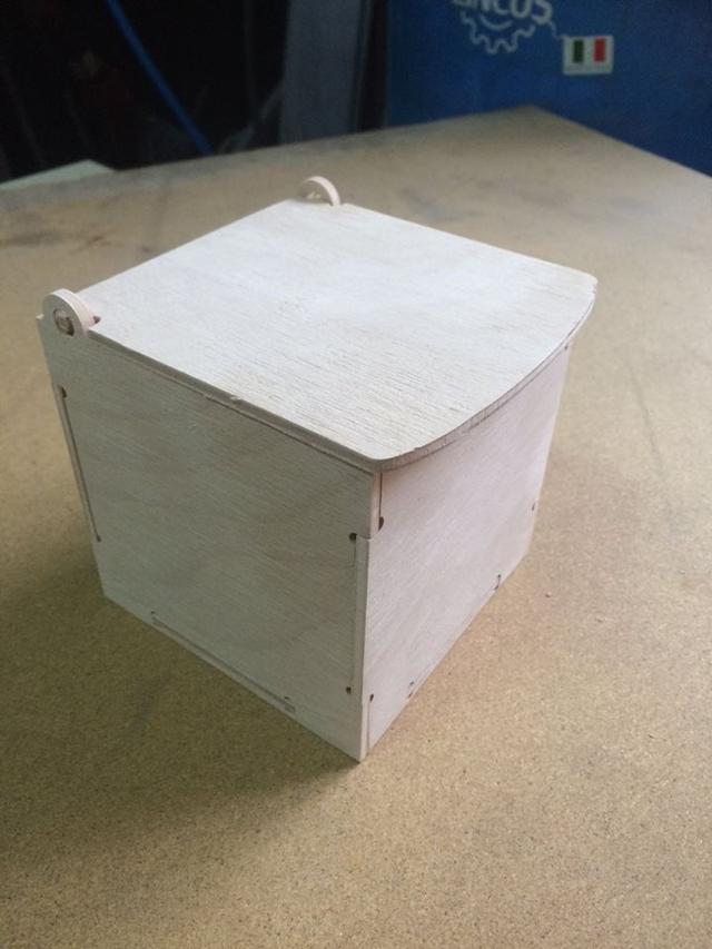 Макет Макет 100 x 100 x 100 для лазерной резки файл dxf