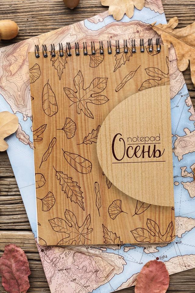 Макет Макеты обложек для блокнотов для лазерной резки — изображение 1