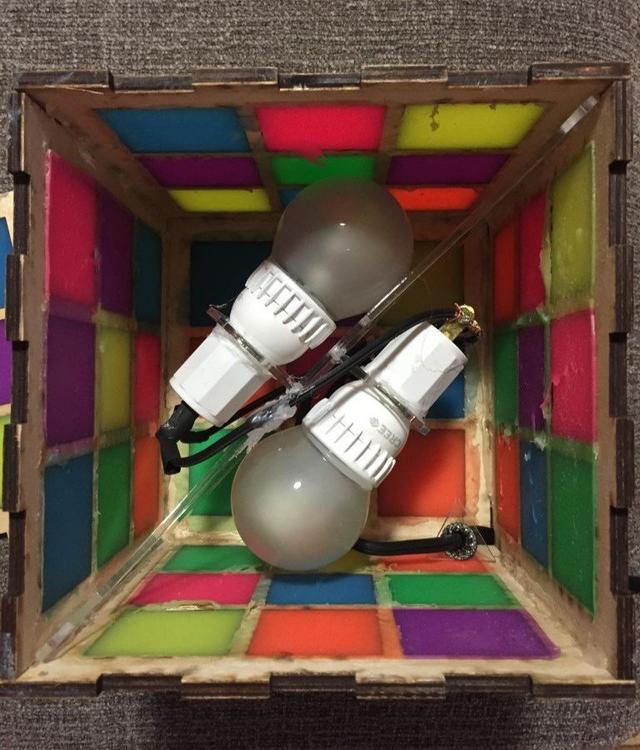 Макет Милый ночник для лазерной резки файл dxf — изображение 3
