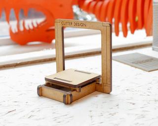 Интересный макет Миниатюра 3D-принтера Prusa i3 для лазерной резки