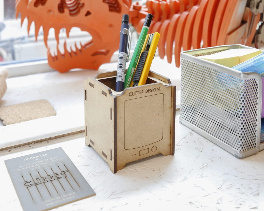 Макет Миниатюра 3D-принтера Ultimaker для лазерной резки