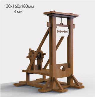 Интересный макет Модель гильотины для лазерной резки 4 мм макет для станка