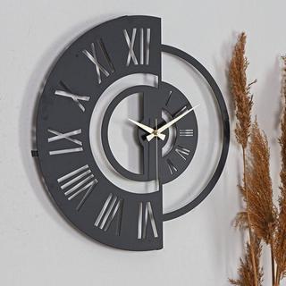 Интересный макет Современные настенные часы для лазерной резки
