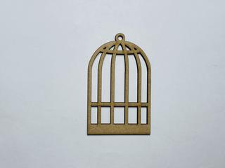 Интересный макет Чертеж деревянной клетки для птиц для лазерной резки в ремесленных целях