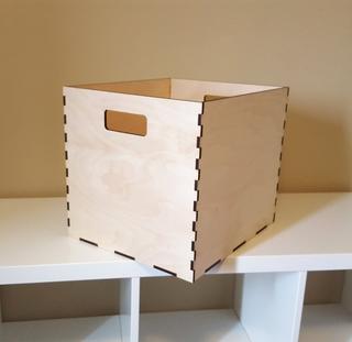 Интересный макет Чертеж для лазерной резки полки для хранения IKEA Kallax 1315