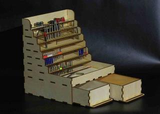 Интересный макет Чертеж для лазерной резки ящика инструментов