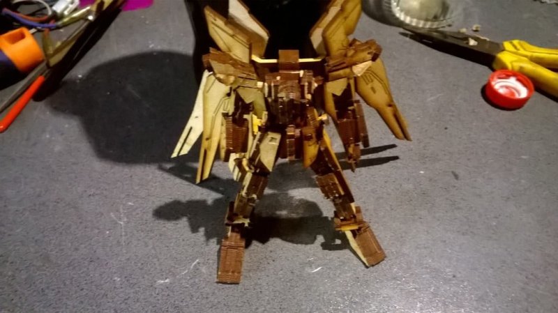 Макет Чертеж для лазерной резки ZGMF-X20A Strike Freedom 3 мм