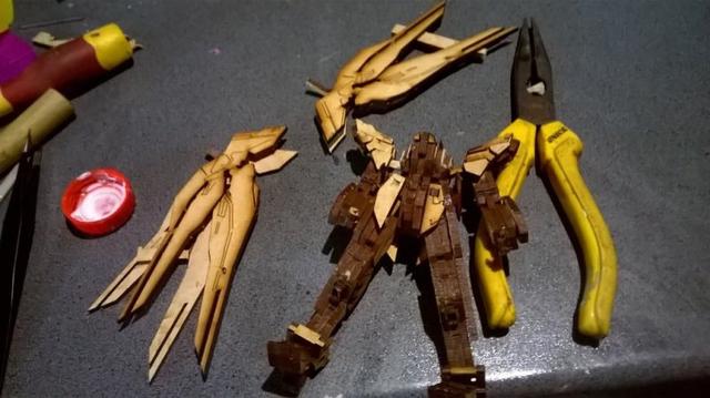 Макет Чертеж для лазерной резки ZGMF-X20A Strike Freedom 3 мм — изображение 1