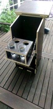 Интересный макет Чертеж для станка Zwitscherkasten формат dxf