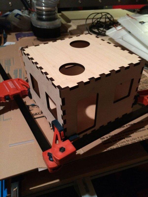 Макет Чертеж домика для мыши для лазерной резки формат dxf — изображение 1