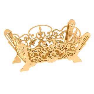 Интересный макет Чертеж корзины для хранения формат dxf