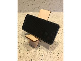 Интересный макет Чертеж подставки для iPhone для лазерной резки