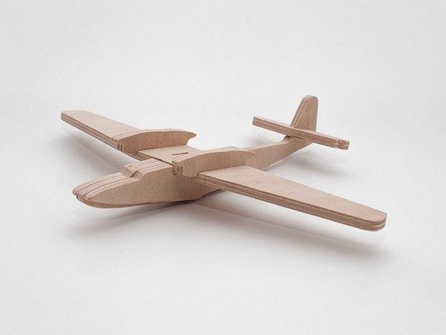 Макет Чертёж для лазерной резки модели летающей лодки Dornier Do 26 деревянная модель файл SVG — изображение 3