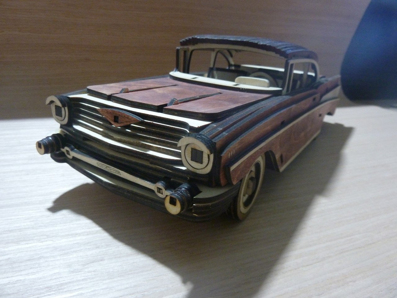 Макет Чертёж для лазерной резки Chevrolet Bel Air 1957
