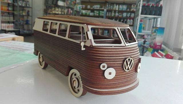 Макет Чертёж для станка VW Camper Van