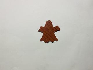 Интересный макет Шаблон вырезанного призрака для Хэллоуина макет для лазерной резки деревянного вырезанного элемента