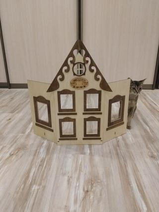 Интересный макет Шаблон для изготовления домика-подставки для свечи методом лазерной резки файл SVG