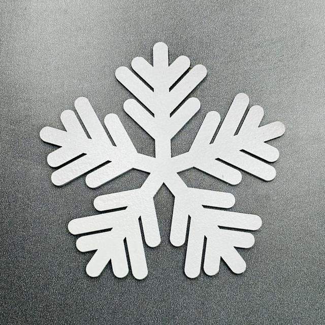 Макет Шаблон снежинки для лазерной резки файл SVG