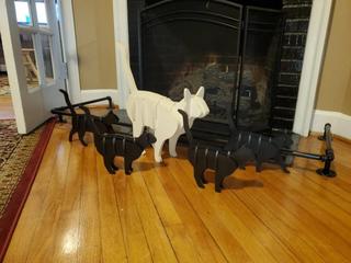 Интересный макет 3D деревянная головоломка в виде кота для лазерной резки файл SVG