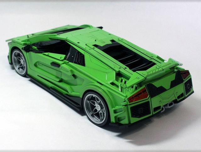 Макет 3D-пазл Lamborghini Murcielago для лазерной резки — изображение 3