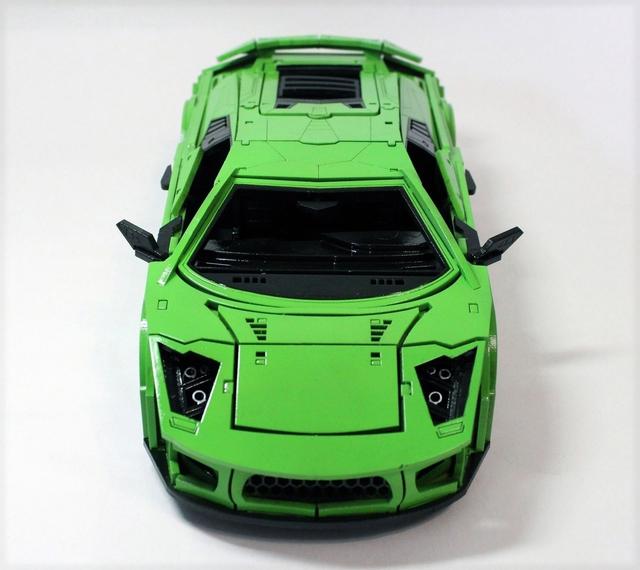 Макет 3D-пазл Lamborghini Murcielago для лазерной резки