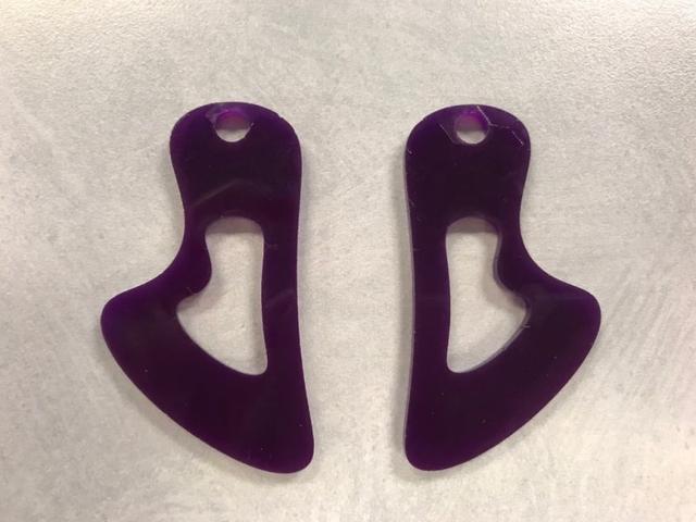 Макет earrings серьги для лазерной резки