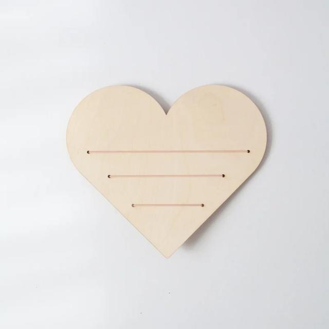Макет personalised gift  сердце из сухоцветов для лазерной резки